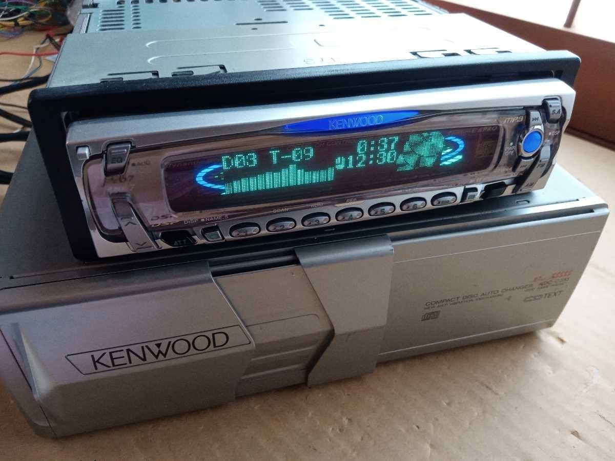 Kenwood f-CD7 JDM Car CD Player Receiver Japan w/ External Bluetooth Tested l66