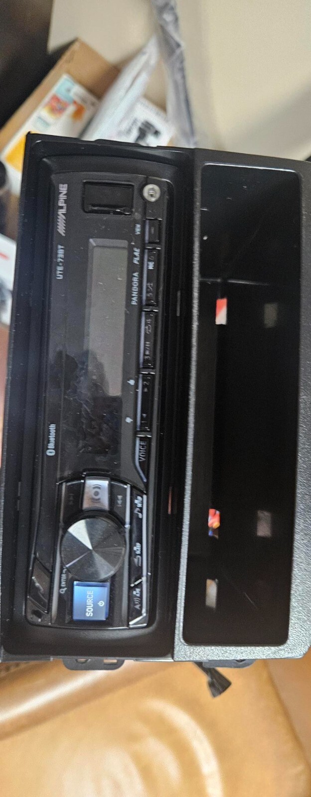 Alpine UTE-73BT, Single-DIN Car Digital Media Stereo Bluetooth, USB MP3 350z Z33