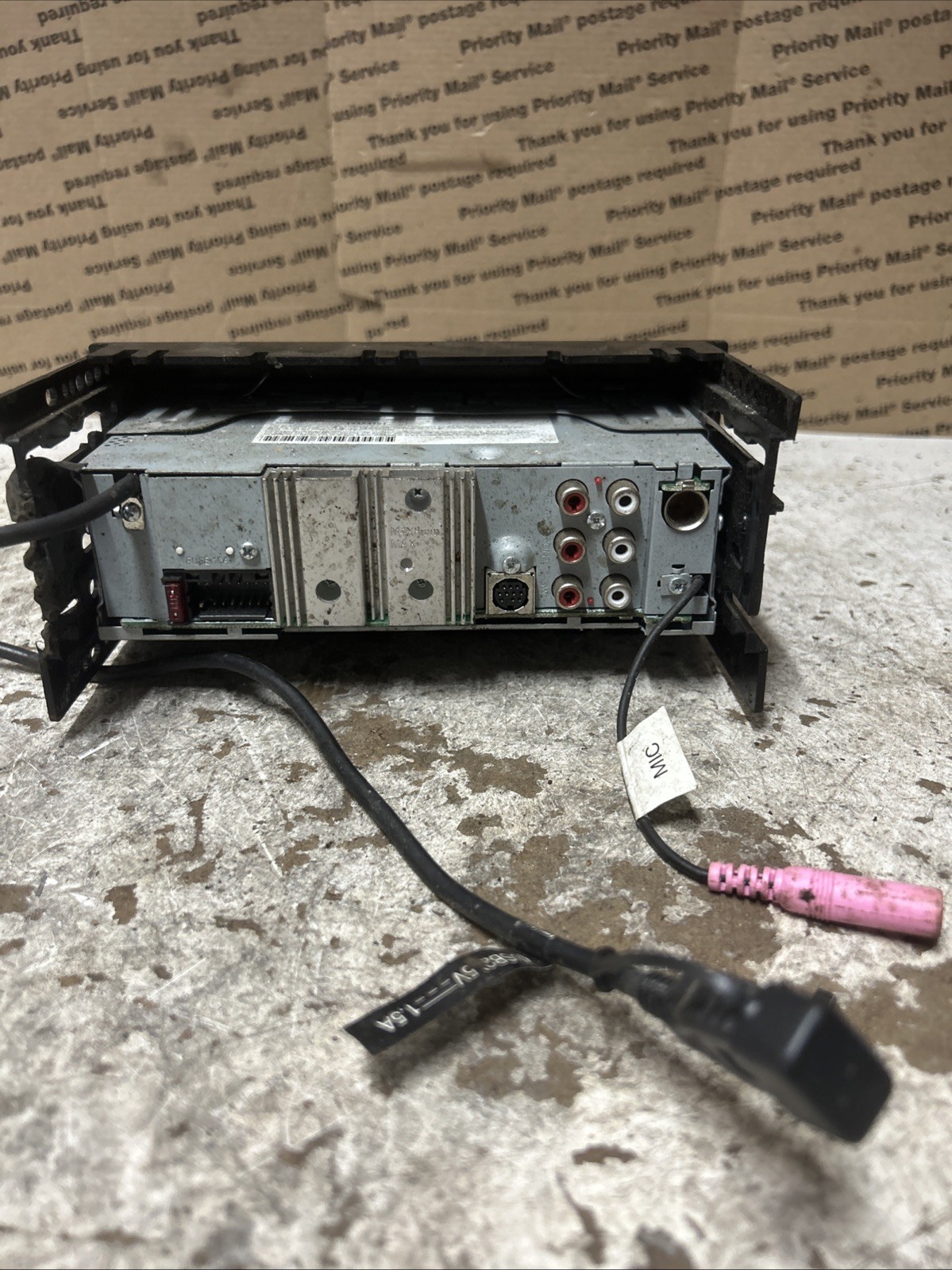 97-04 Mercedes R170 SLK230 Kenwood KMM-BT522HD Digital Media Receiver Bluetooth