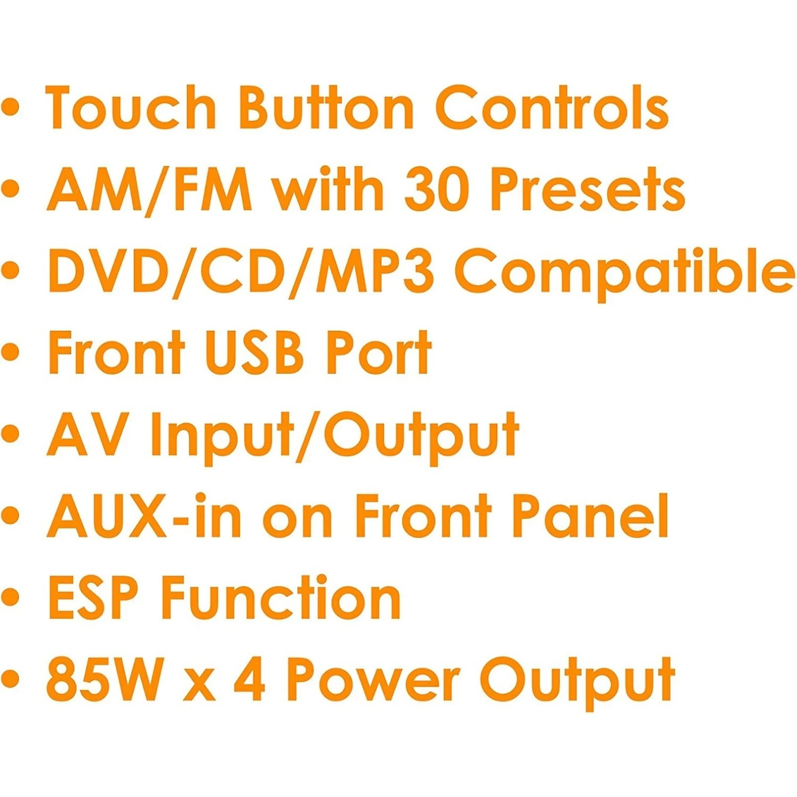 Dual Electronics DV271BT Double DIN Car Stereo 6.2″ Touchscreen DVD Bluetooth