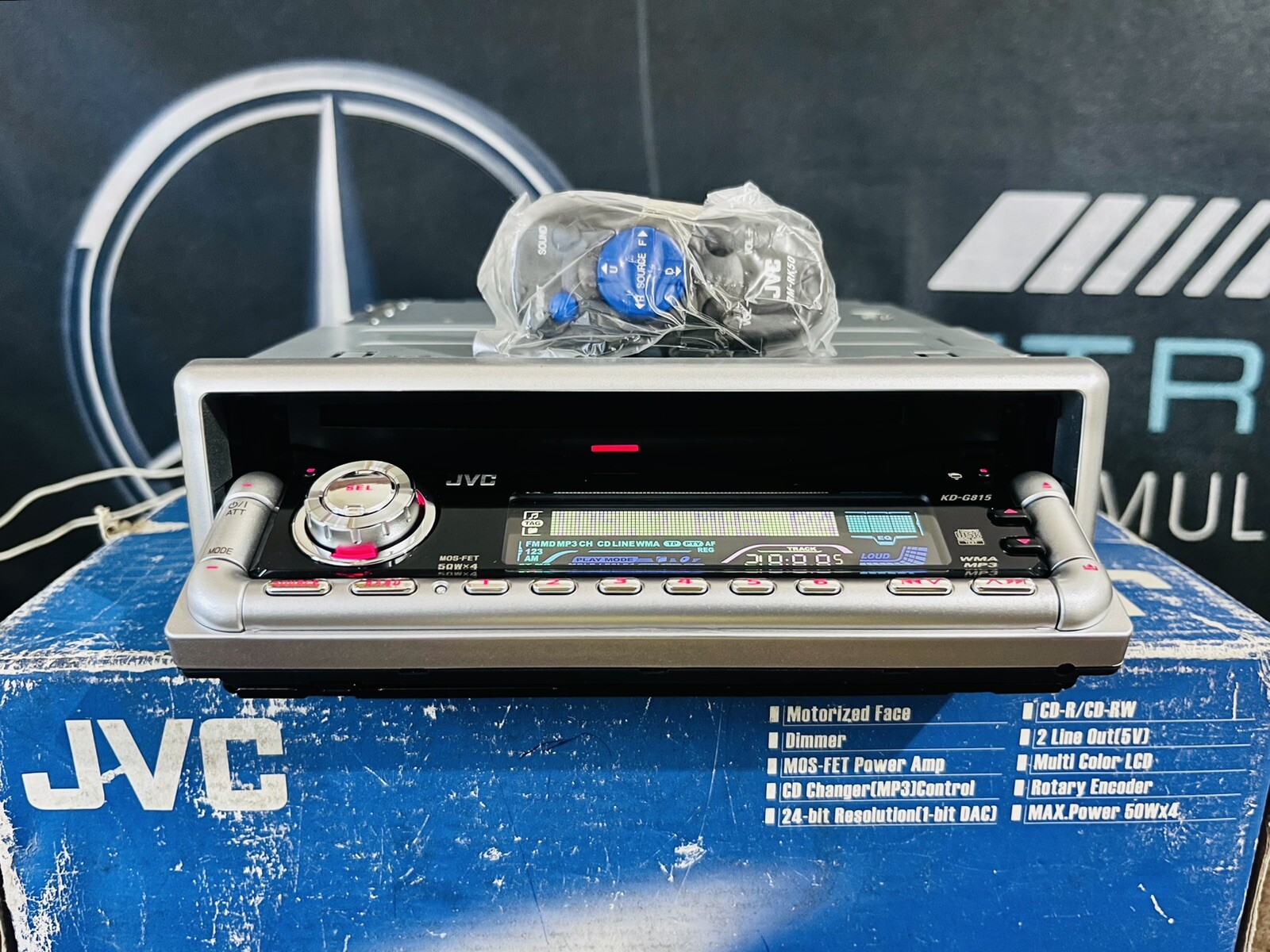 New JVC KD-G815 Car Radio CD Receiver WMA/Mp3 50Wx4 OldTimer