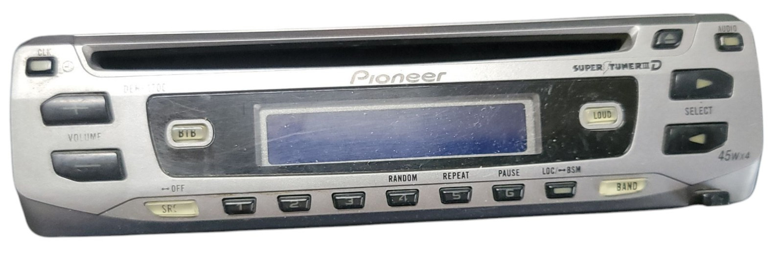Pioneer DEH-1700 Radio With Detachable FACEPLATE ONLY