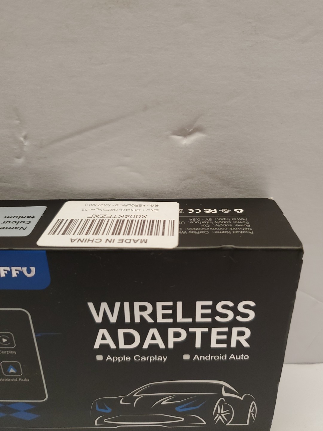 Mini Wireless Carplay Adapter for Apple iPhone Plug and Play