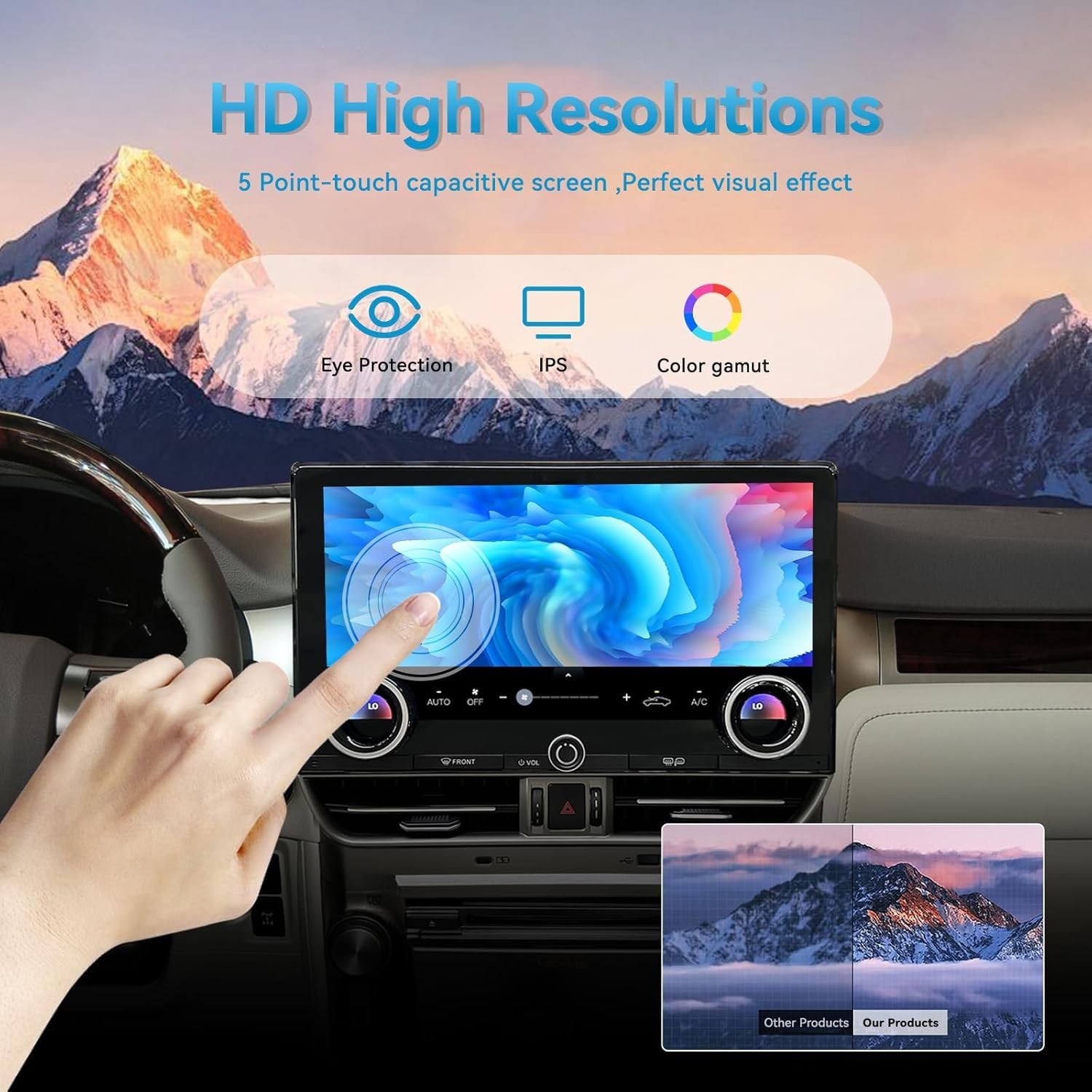 13″ For Lexus GX400 GX460 2010-2020 Android 13 Car Stereo Radio Carplay GPS Navi