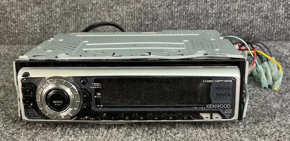 Kenwood KDC-MP425 Car Stereo CD Receiver AM FM Sirius Ready 29535