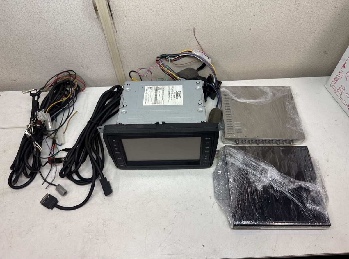 Clarion ROAD EXPLORER SD 2.0 2DIN navigation main unit set, operation confirmed,