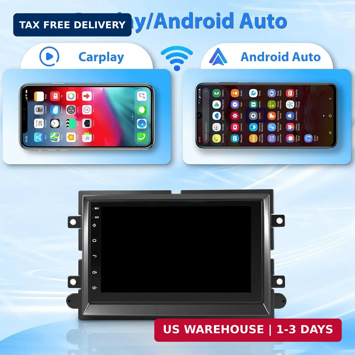 2+64G Upgrade Car Radio Stereo for Ford F250/F350/F450/F550 Carplay 2013-2016 wi