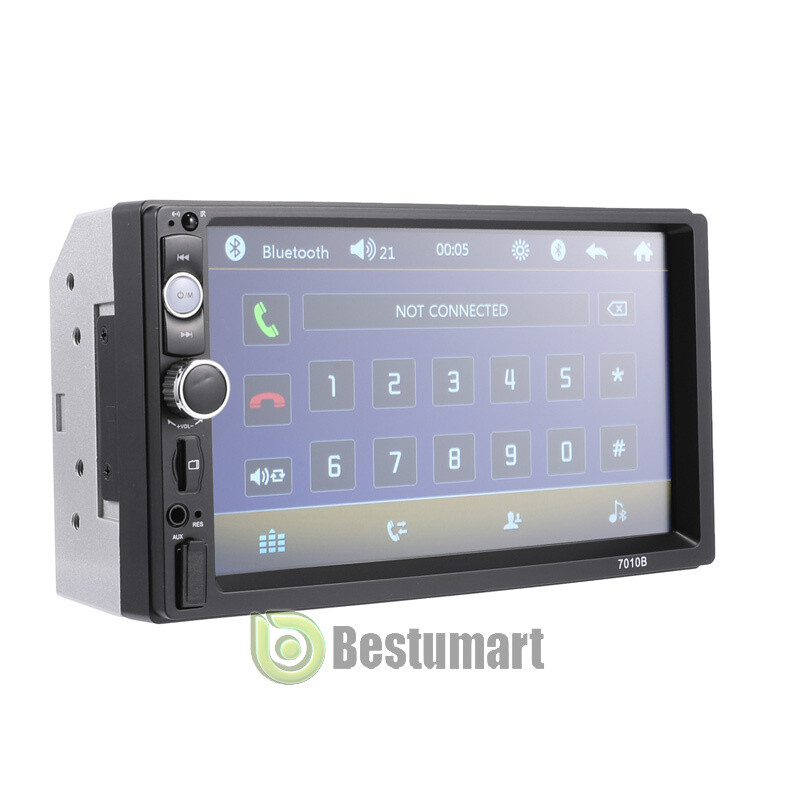 7” Double 2Din Android 12 Car Radio GPS WIFI BT Carplay Touch Screen Stereo+Cam