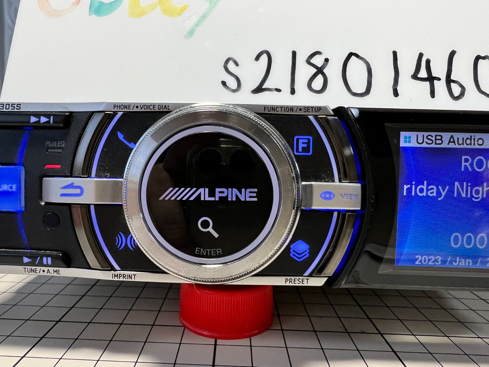 Alpine iDA-X305S Bluetooth Digital Media Receiver iPod Radio JDM Excellent ++