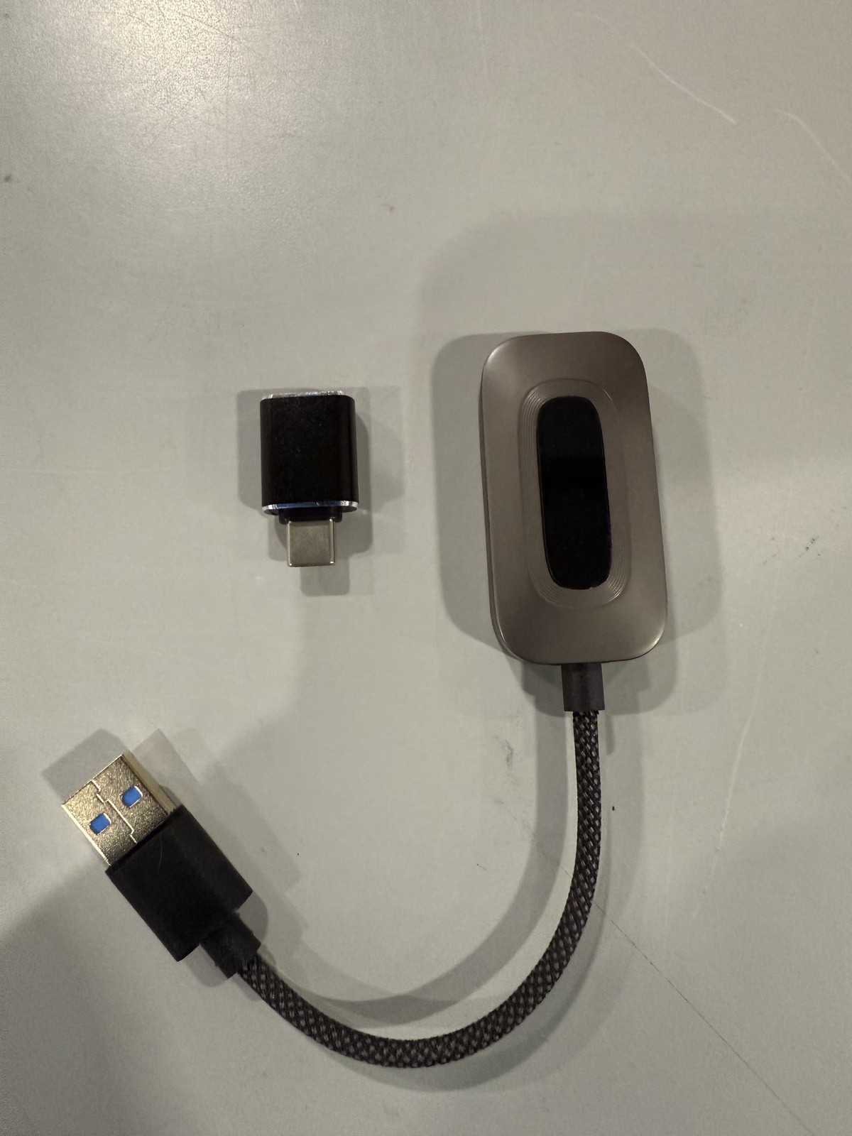 CARPLAY WIRELESS CAR PLAY ADAPTER WITH USB AND BLUETOOTH – BLACK