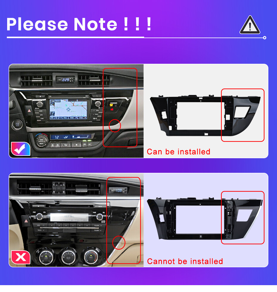 ANDROID 15 FOR TOYOTA COROLLA 2014-2016 32GB CAR STEREO RADIO GPS PLAYER CARPLAY