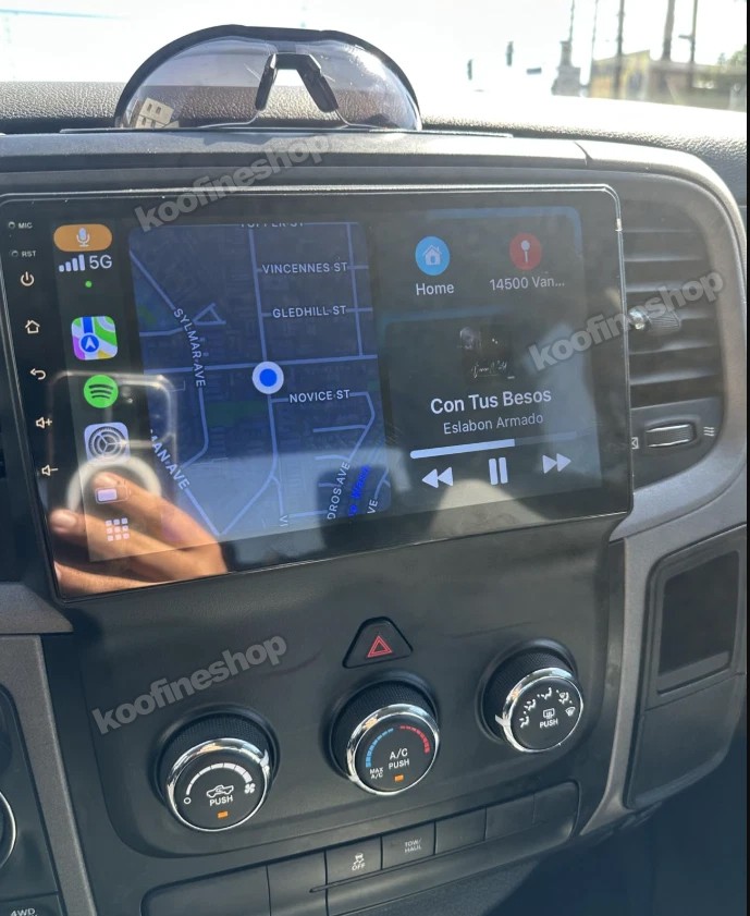 4+64G Android 14 For 2013-2018 Dodge Ram 1500 2500 3500 Car Radio Stereo Carplay