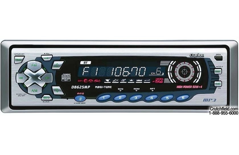 CLARION DB-625MP CAR STEREO CD /MP3 PLAYER RECEIVER OLD SCHOOL NEW