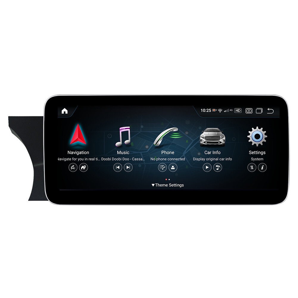 4GB+64GB Android 13 Auto Radio Carplay For Mercedes Benz C Class W204 2011-2014