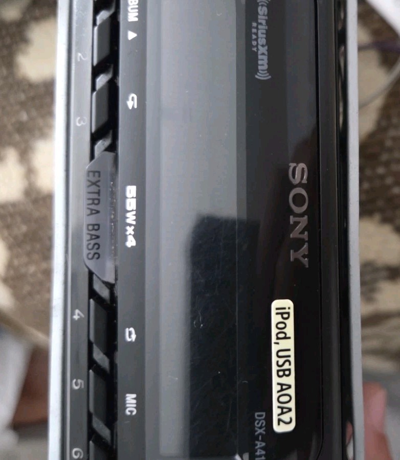 Sony DSX-A415BT Media receiver with Bluetooth FLAC Extrabass W/ Mic Tested