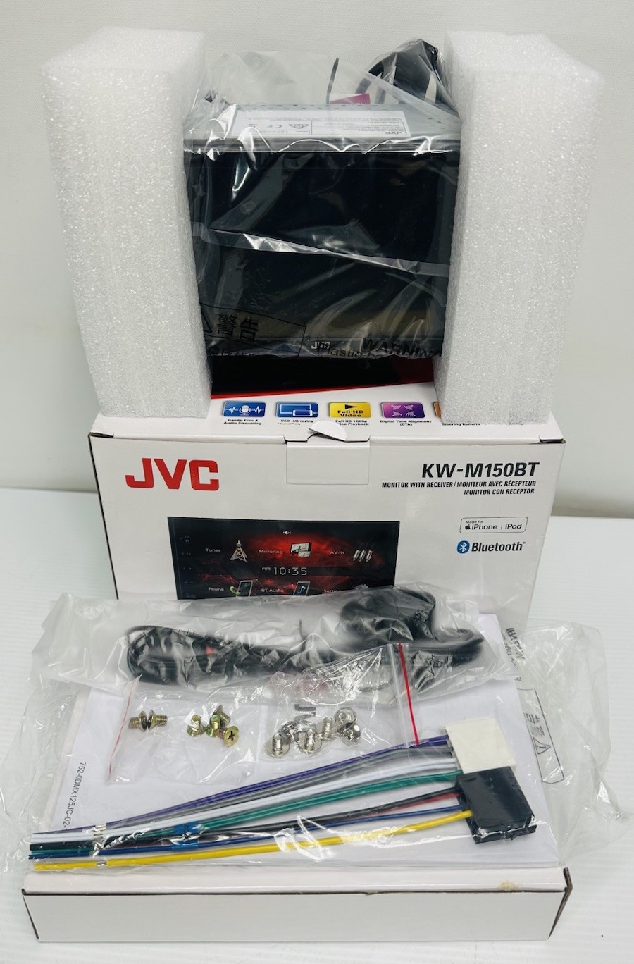 JVC KW-M150BT – MONITOR WITH RECEIVER BLUETOOTH