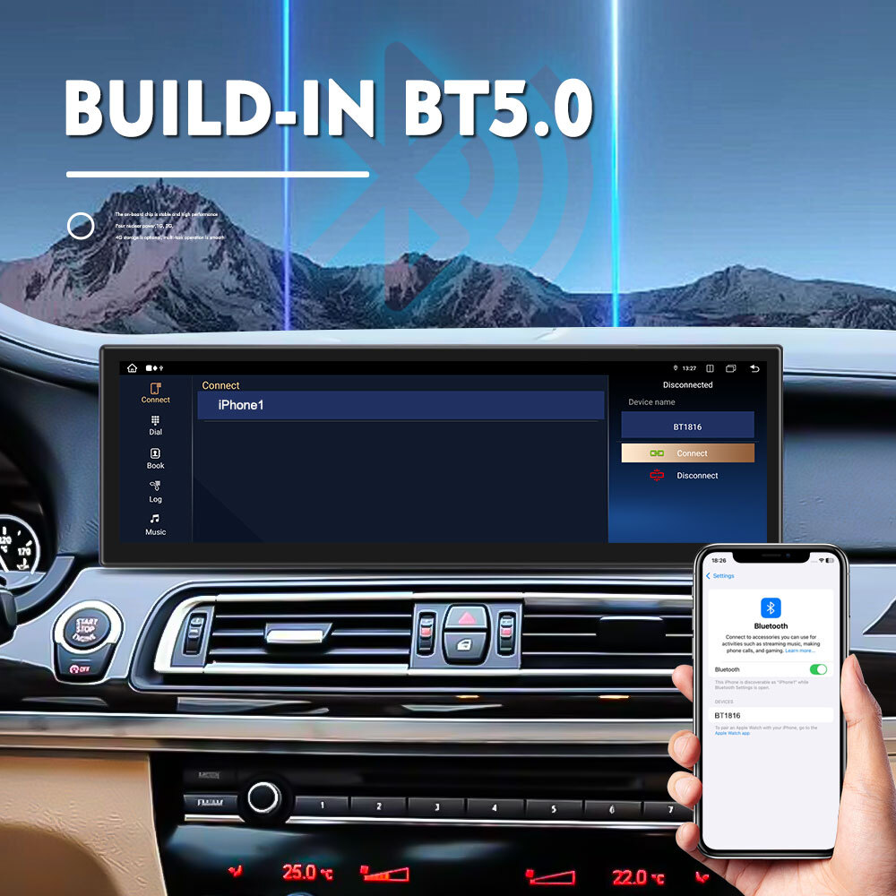 14.9 Inch For BMW 7 Series F01 F02 F04 2009-2015 Car Stereo Radio GPS Carplay BT