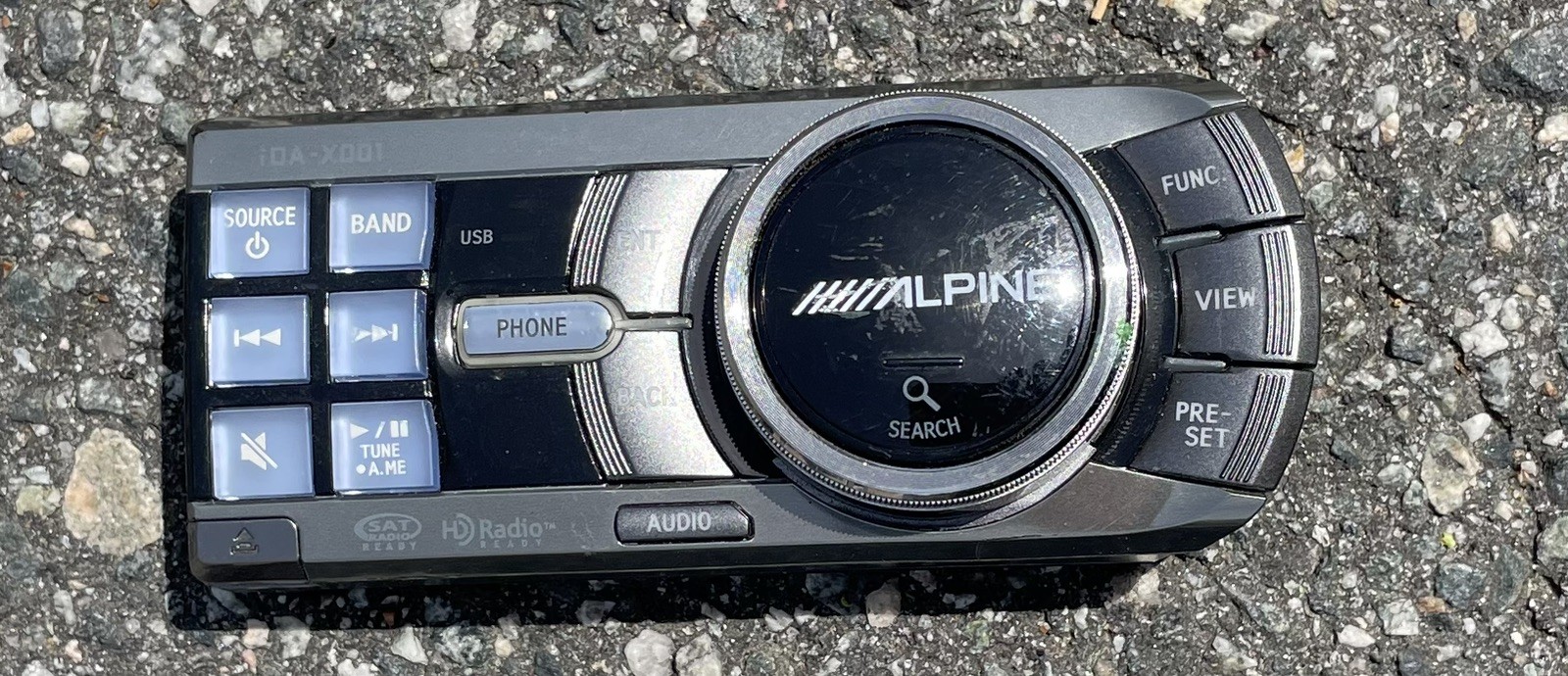 Alpine iDA-X001 Stereo 18 Watts RMS USB Aux No Remote