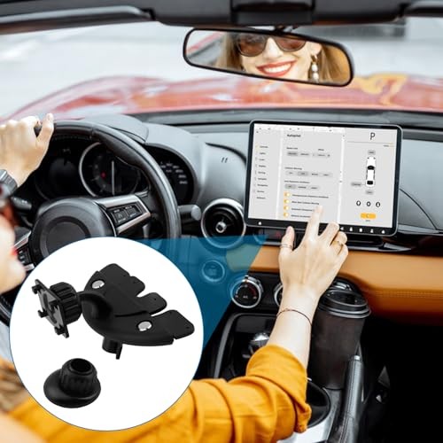 CD Slot Mount for CarPlay Screen, 360° Rotatable, Universal Holder for 7-11.3