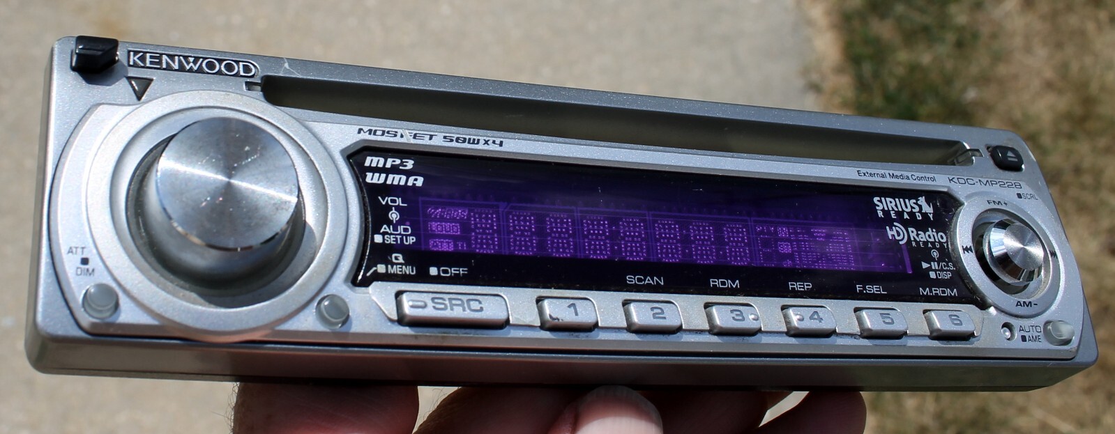 KENWOOD KDC-MP228 Car Stereo Removable FACEPLATE ONLY