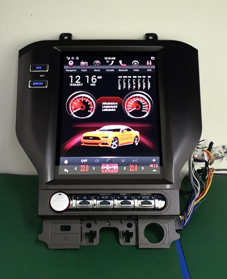 9.7 inch For Ford Mustang Android Car Radio Stereo Touch Screen GPS Navigation