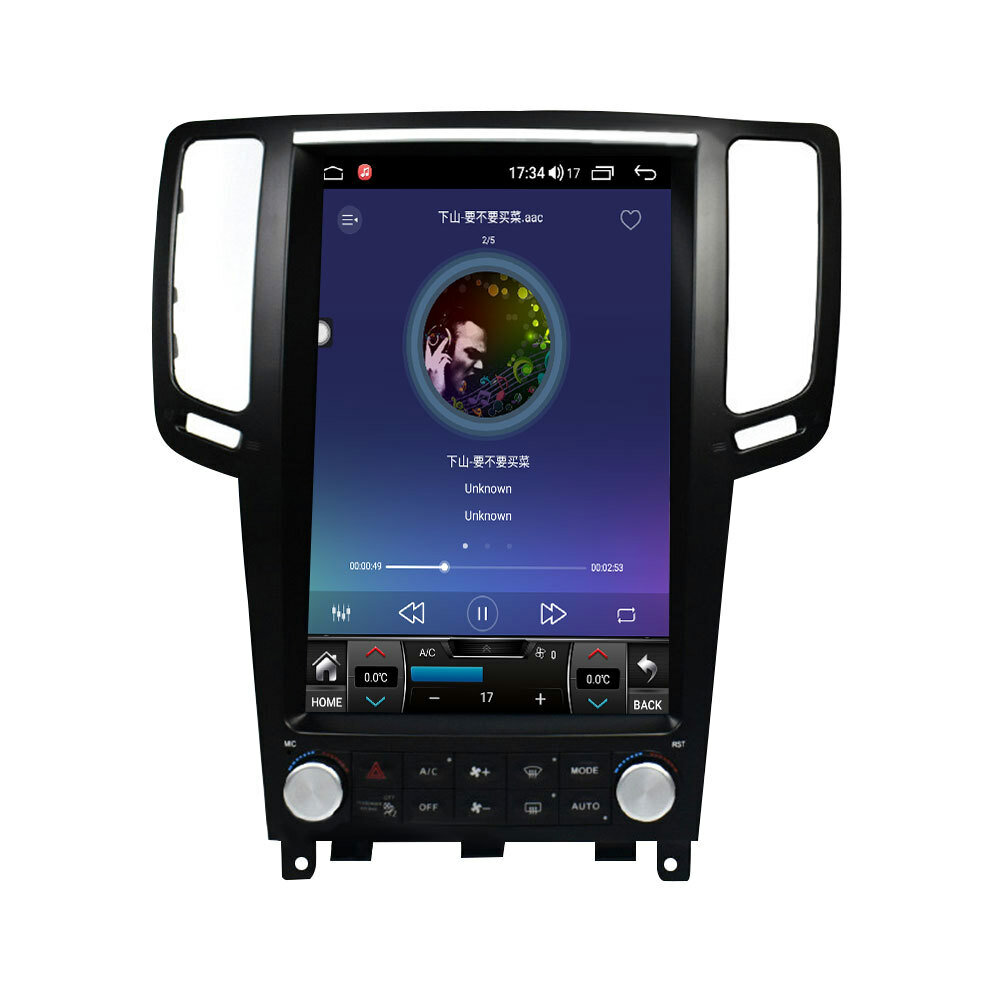 For Infiniti G25 G37 Car Stereo Radio Player GPS Android FM Touch Screen 6+128G
