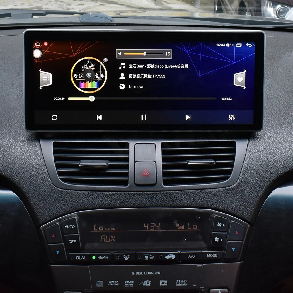 12.3″ 64GB Android 13 Car GPS Carplay Radio Stereo For Honda Acura MDX 2007-2013