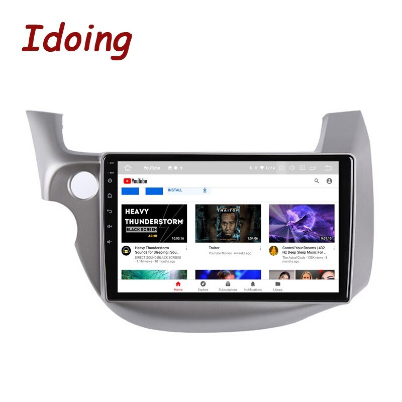10.1″ Android 12.0 Car Stereo Radio GPS NAVI WIFI For Honda Fit Jazz 2008-2013