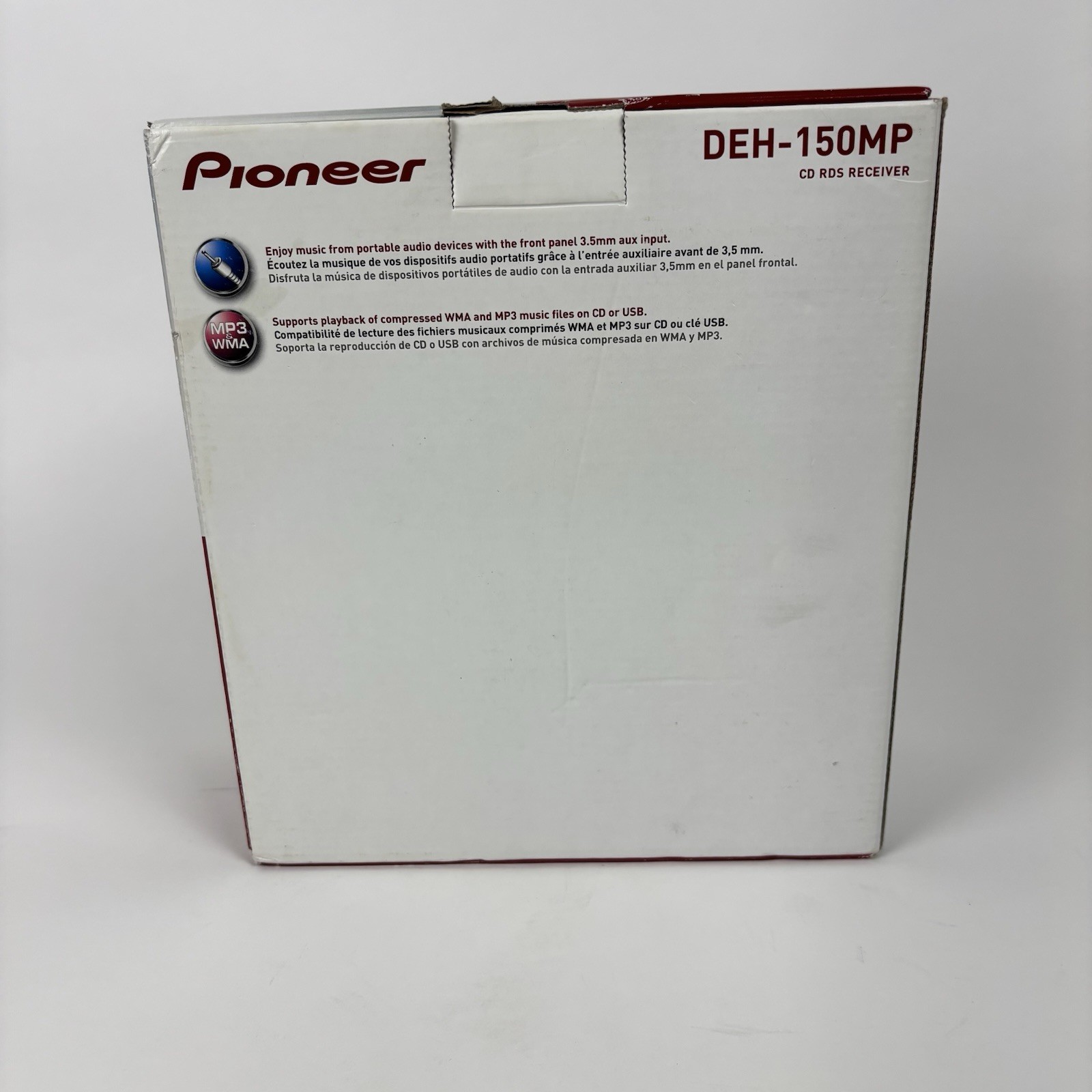 Pioneer DEH-150MP CD Car Stereo MP3 Player In-Dash Receiver AUX Remote NEW OPEN