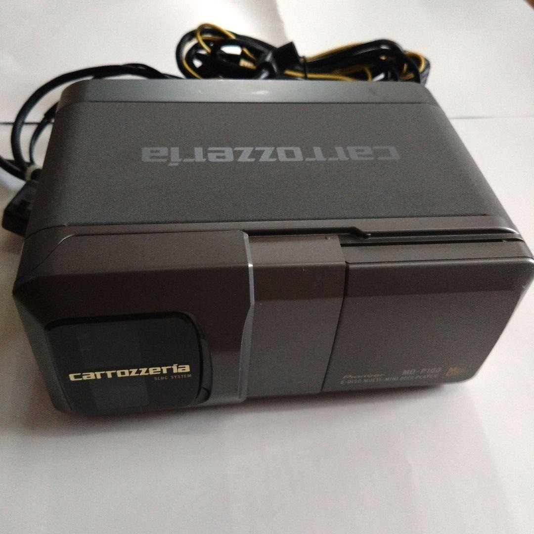 PIONEER CARROZZERIA MD-P100II 6Disc MiniDisc Changer PlayerIP-BUS Cable Included