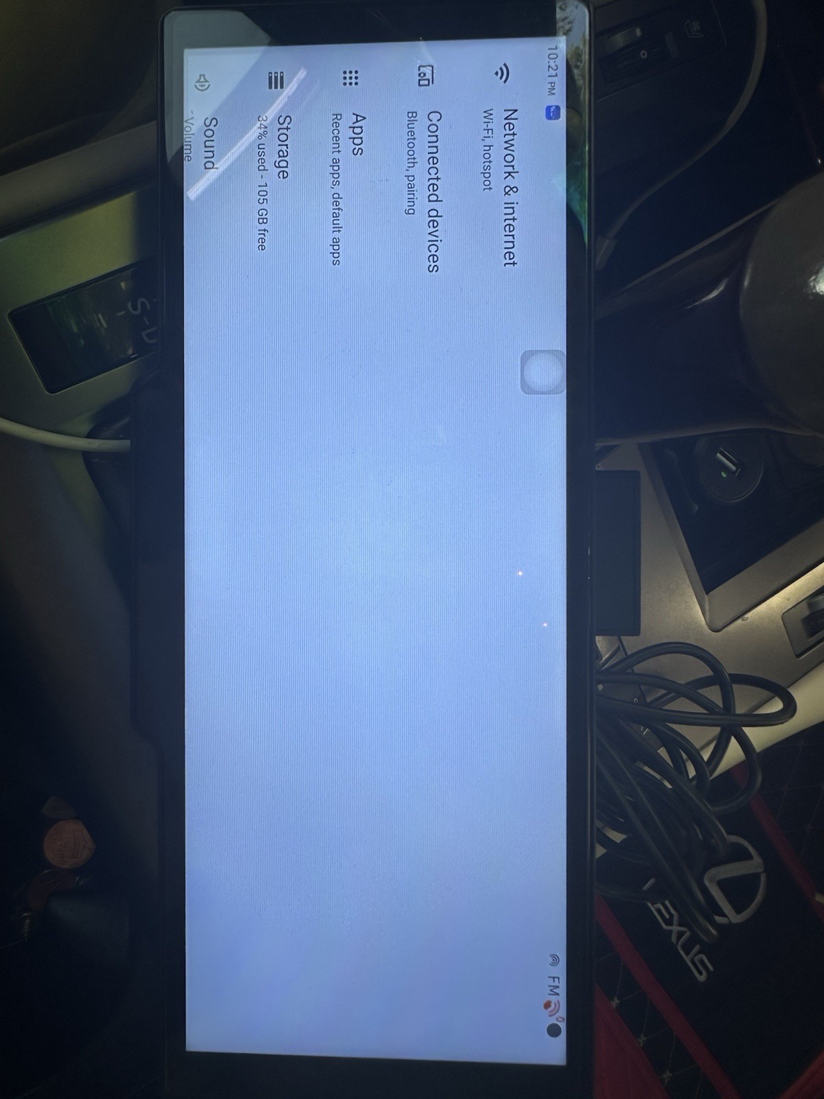 Maustor 10.26 Inch Android 14 Portable Wireless Carplay Android 6gb RAM +128GB S