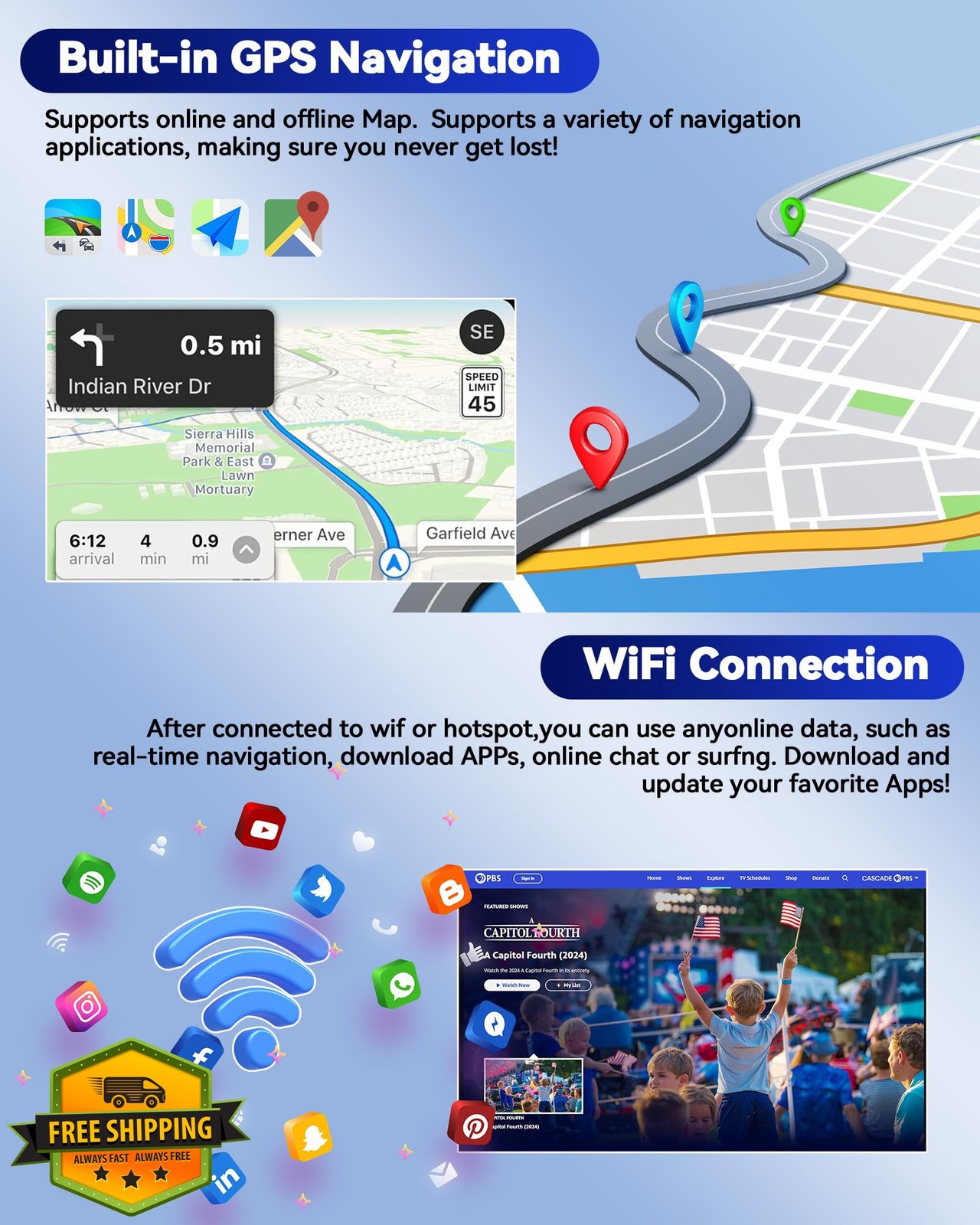 for Hyundai Elantra 2016 2017 2018 Android 15 Car Stereo, Wireless CarPlay Ra…