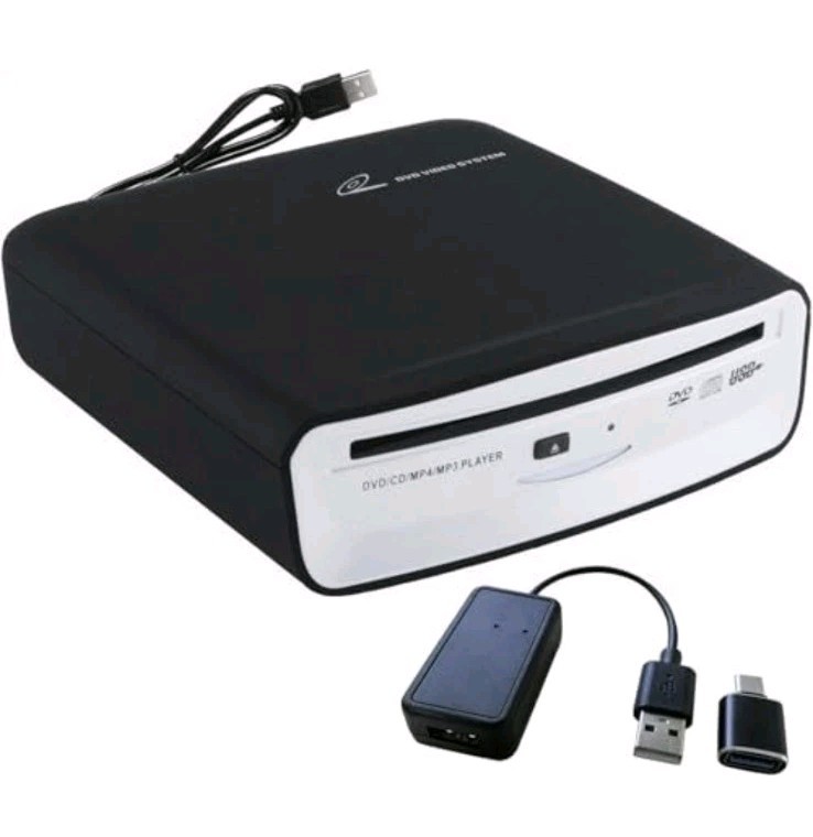 External Car Universal CD Player Machine Vehicle External USB CD Player