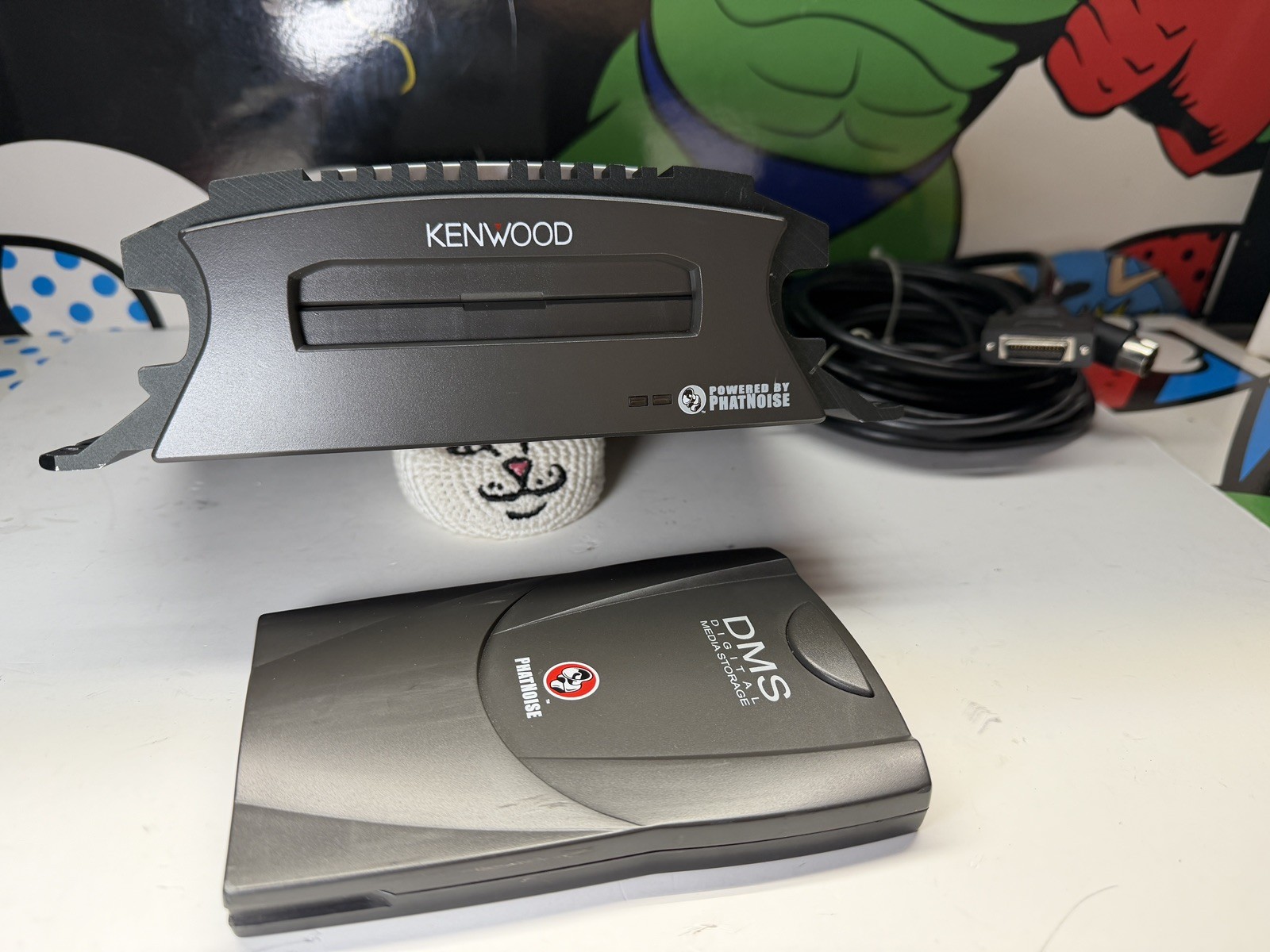 Kenwood KHD-CX910 The Music Keg Digital Media Player Old School Tested Working