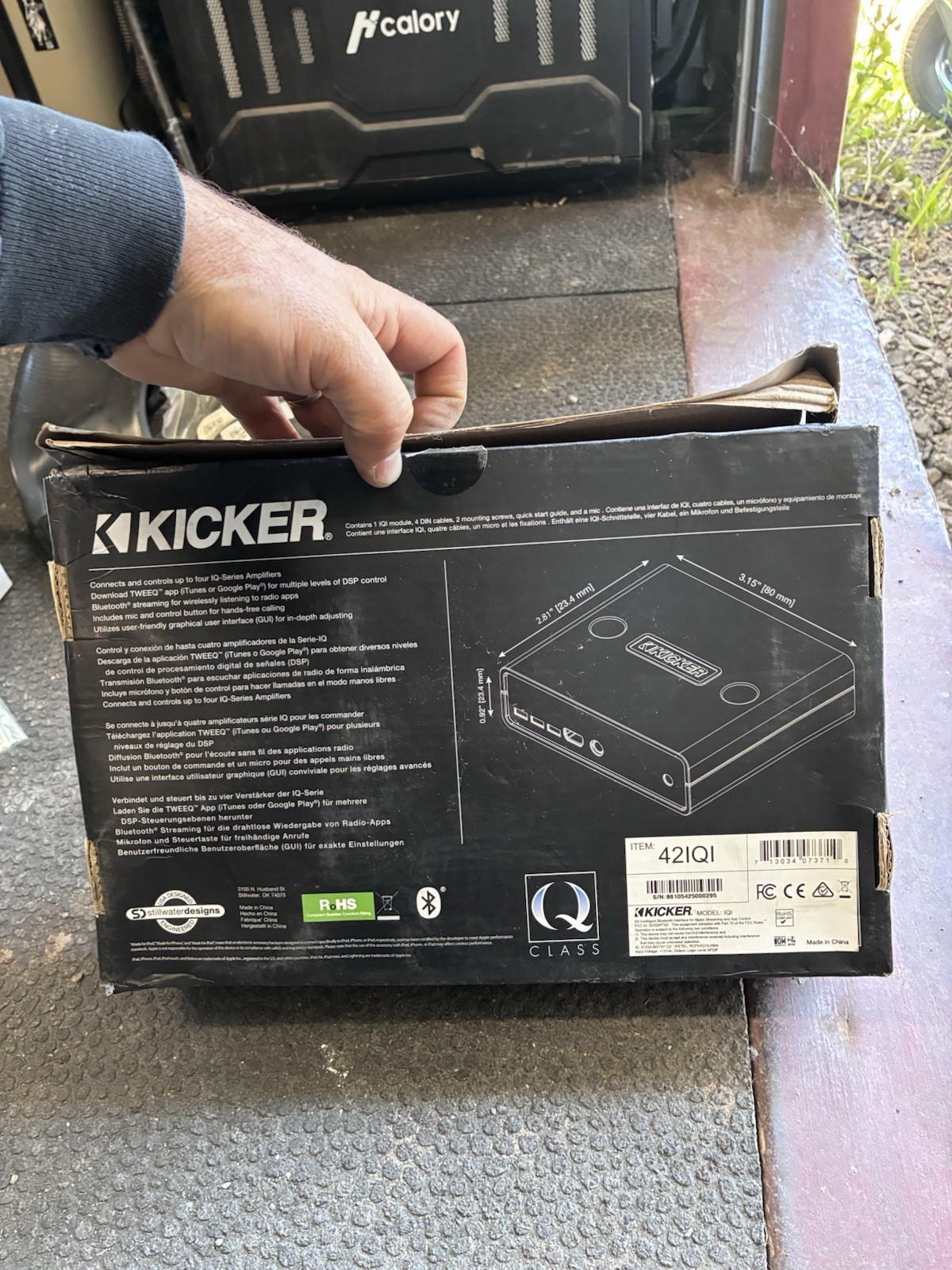 Kicker Iqi Bluetooth Interface Item:42IQI. New In Box.