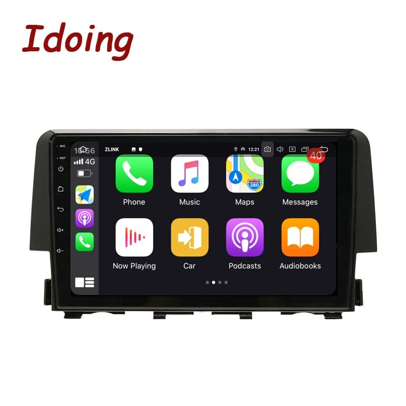 Apple Carplay For 2016-2020 Honda Civic Car Stereo Android 12.0 Radio GPS WIFI