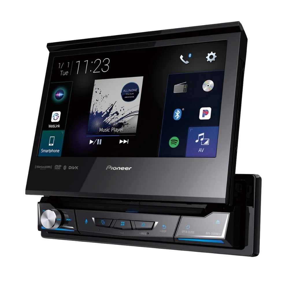 Pioneer AVH-3500NEX 7″ Single-DIN Multimedia DVD Receiver with Backup Camera