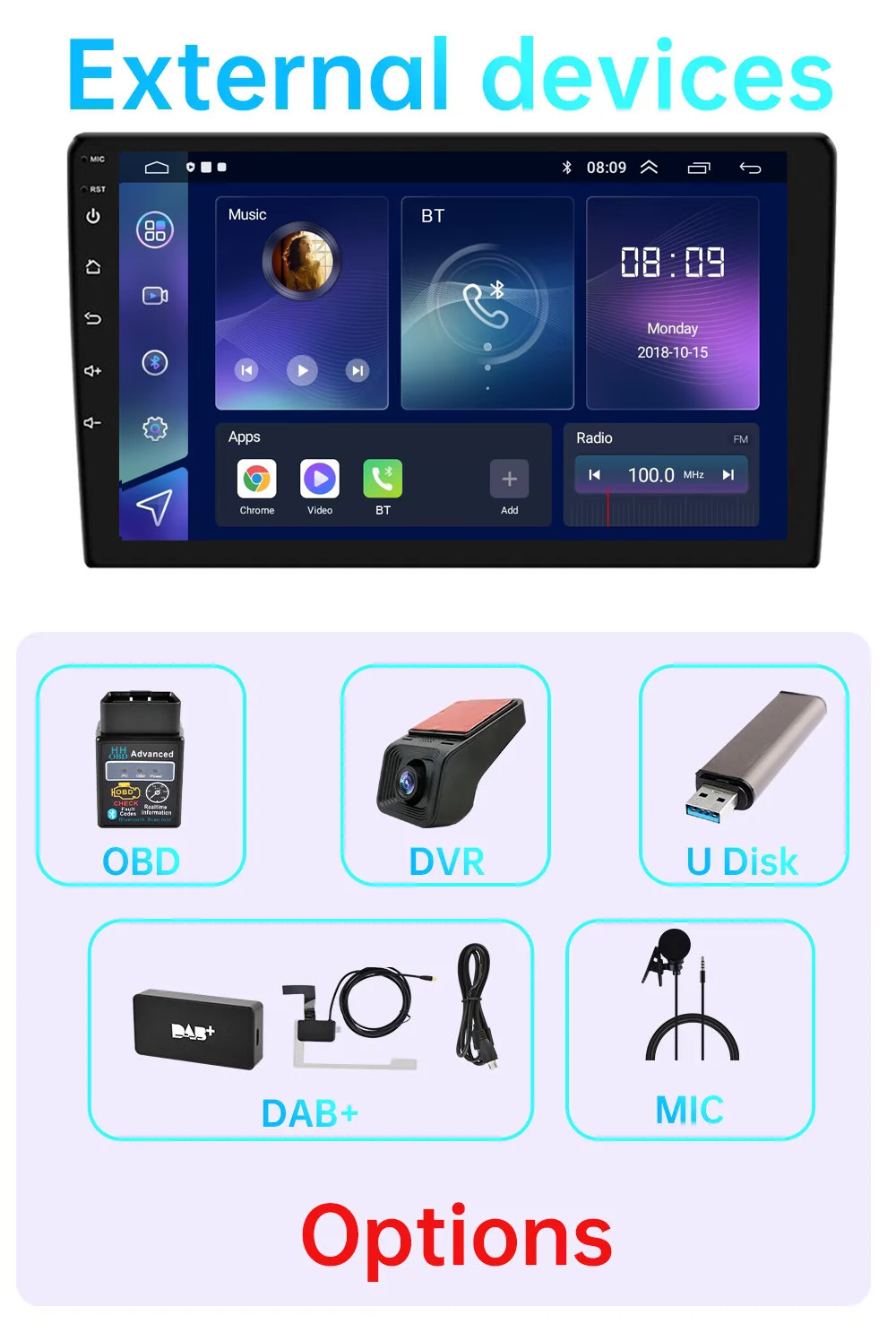 32GB Android 15 Car Radio For Jeep Compass 2009-16 Apple Carplay GPS Navi Stereo