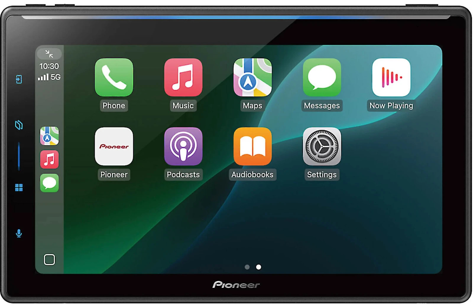 Pioneer 10.1 Inch Floating 1-DIN Receiver Dolby Atmos Wireless CarPlay