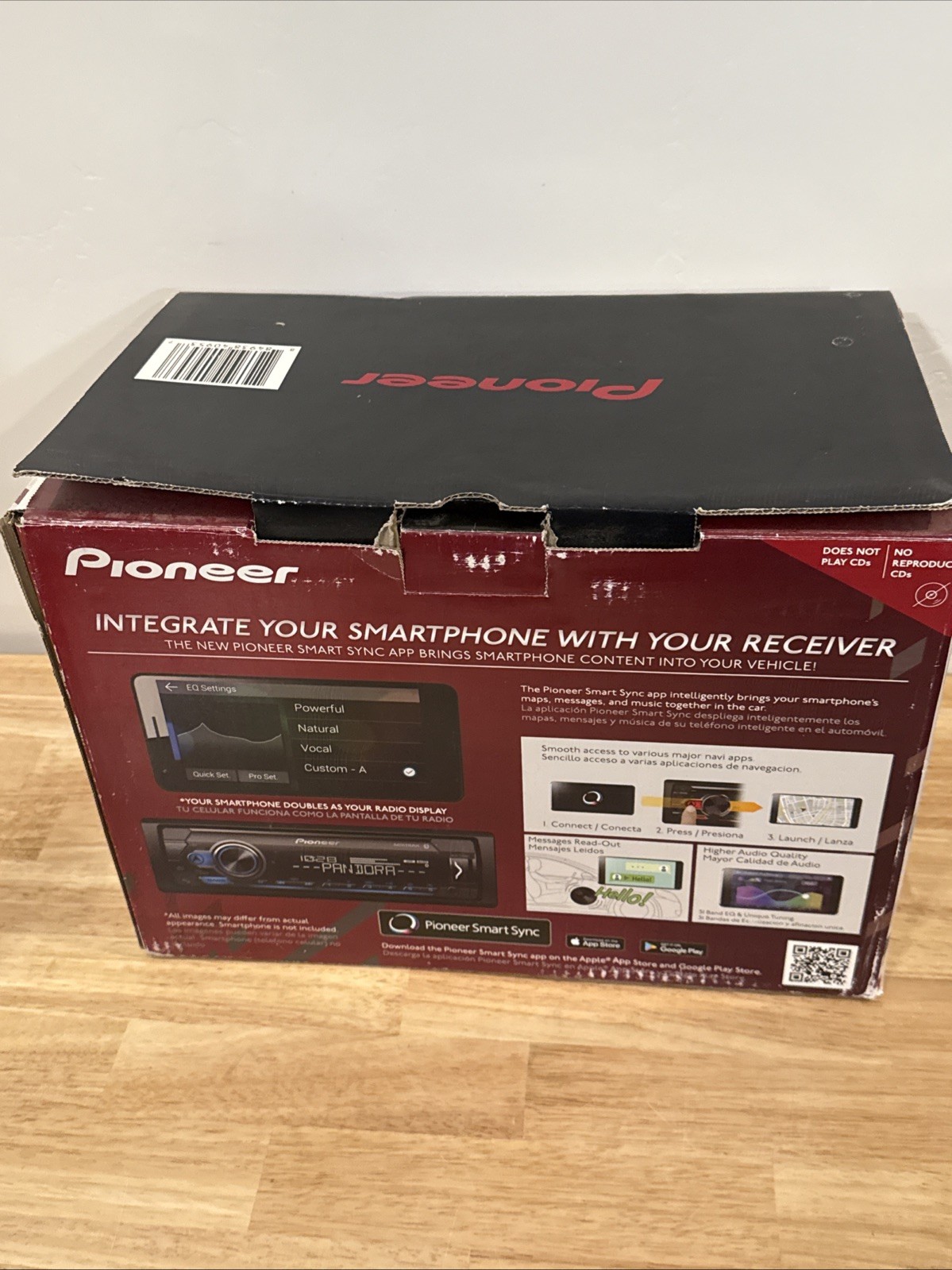 Pioneer Car Audio Receiver 4 x 6.5″ Speaker Bundle MVH-S310BT Bluetooth USB New