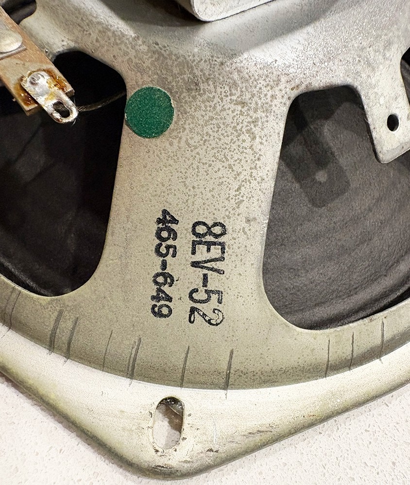 Vintage 1966 8″ Jensen Fender Special Design Speaker Original * Made in USA *