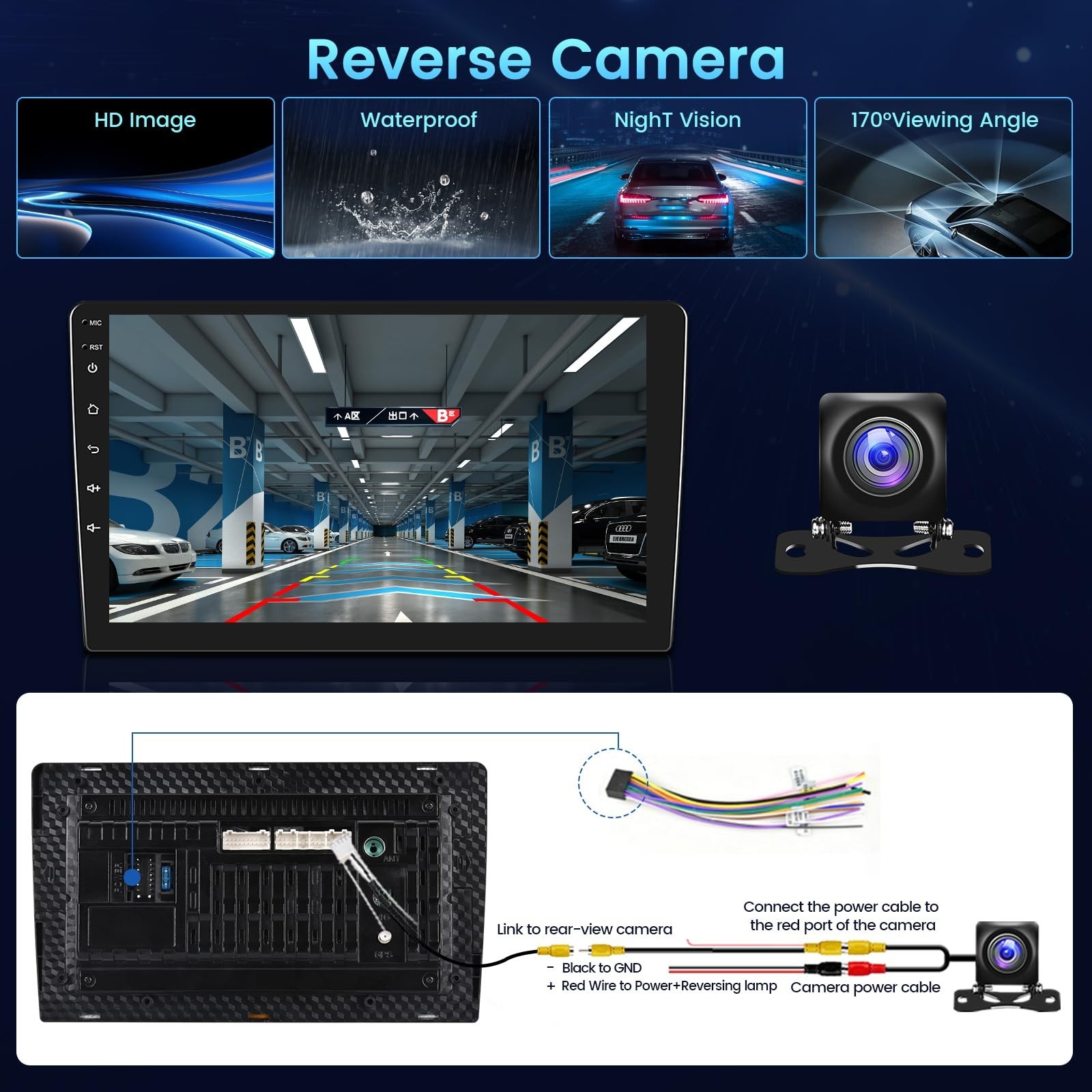 2+64GB Android Car Stereo for Jeep Compass Patriot 2007 2008 2009 Wireless Ca…