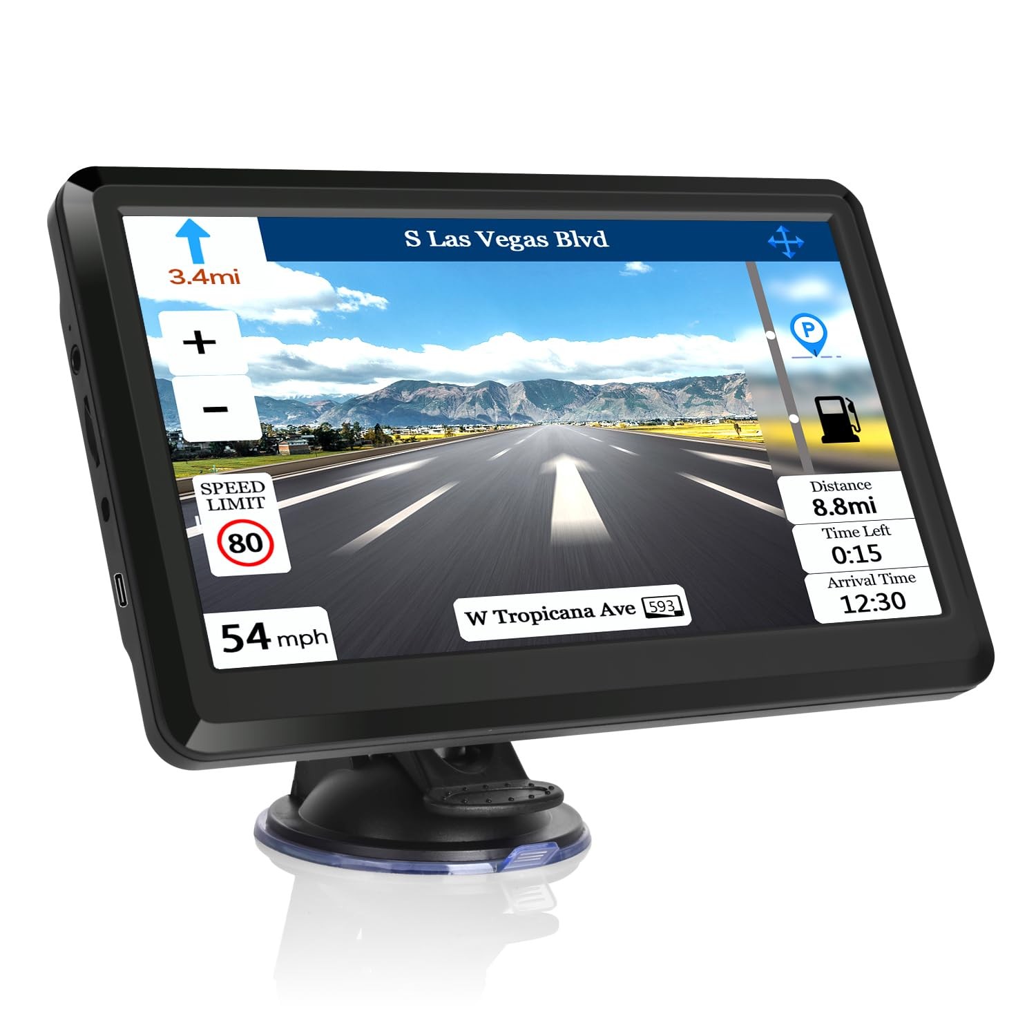 Joganve 2025 Map Car Gps Navigation Gps Navigation For Rv Car Driver Alerts