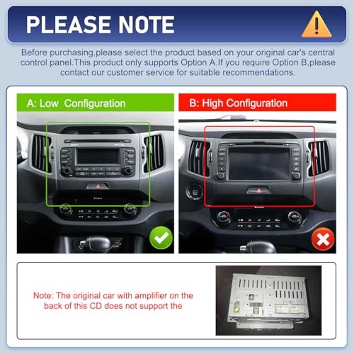 [4G+64G] Car Radio for Kia Sportage 2010-2016 with Wireless 4+64G