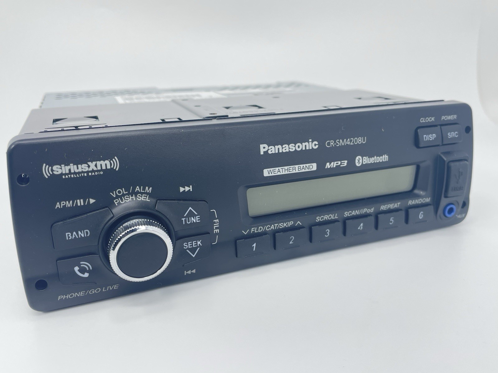 Panasonic CR-SM4208U heavy-duty,MP3,Weather,SiriusXM Receiver,Bluetooth UNUSED