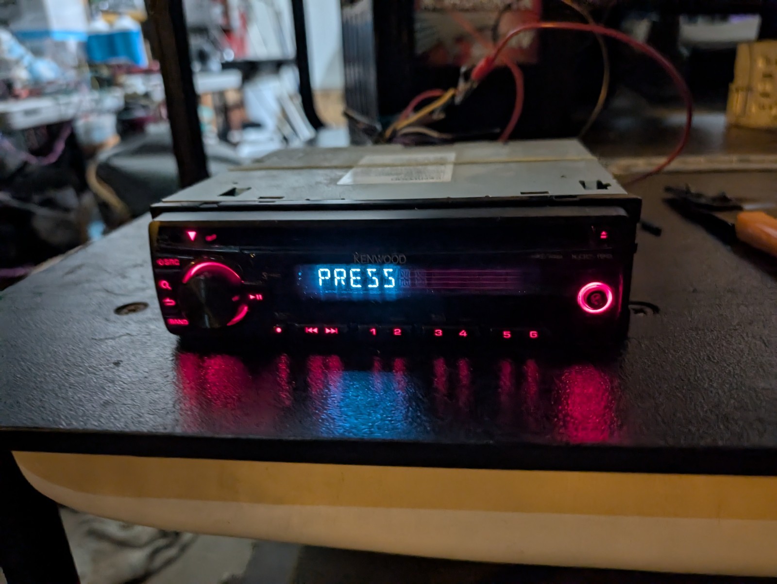Kenwood KDC-152 1 Din CD Player MP3 WMA Aux In Dash Receiver 50X4 Watts