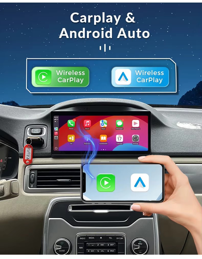 8.8″ Android Car Stereo Radio Carplay GPS Navi For Volvo S80 V70 XC70 2012-2015