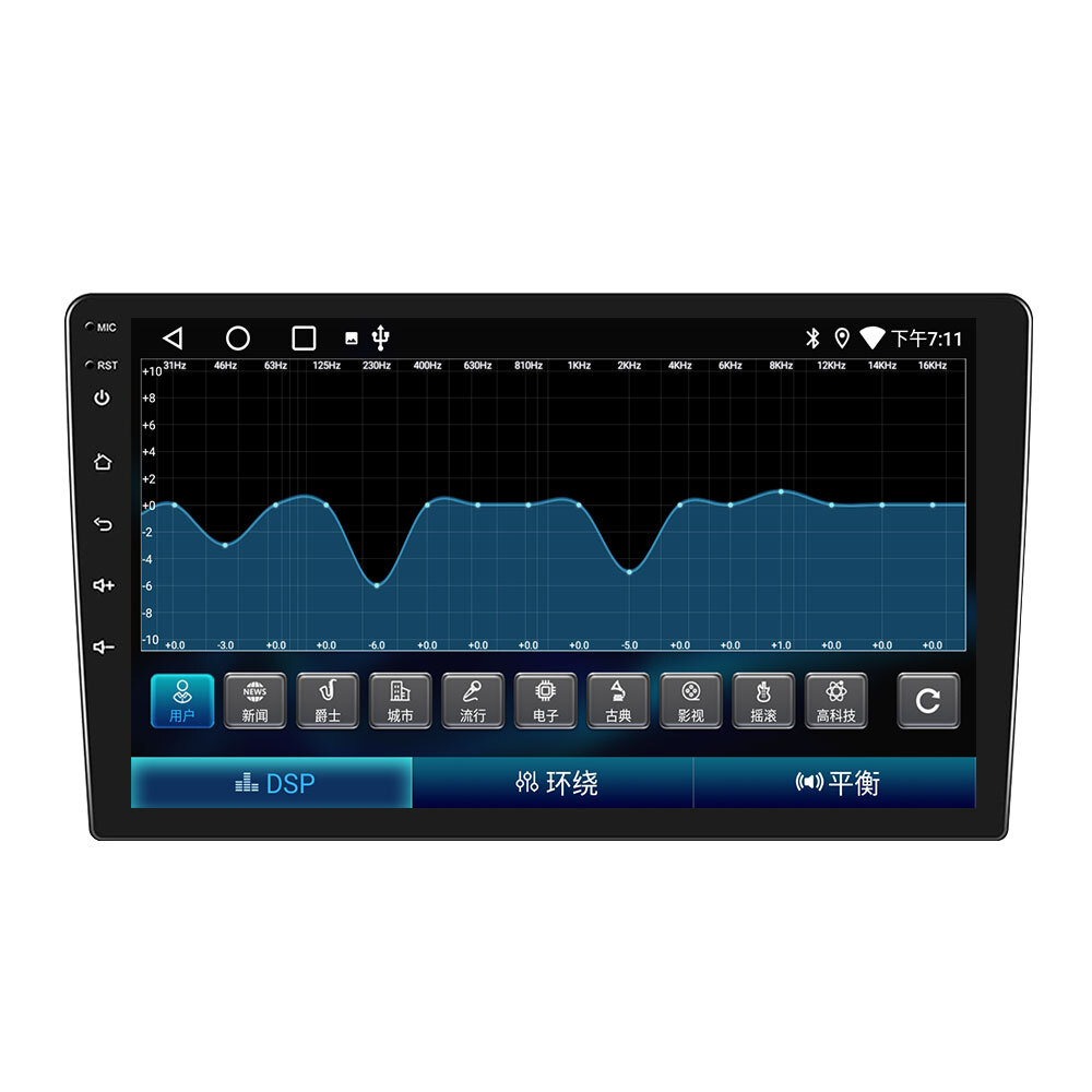 Universal 9″10.1″Car Head unit TS10 GPS Touchscreen Wireless Carplay