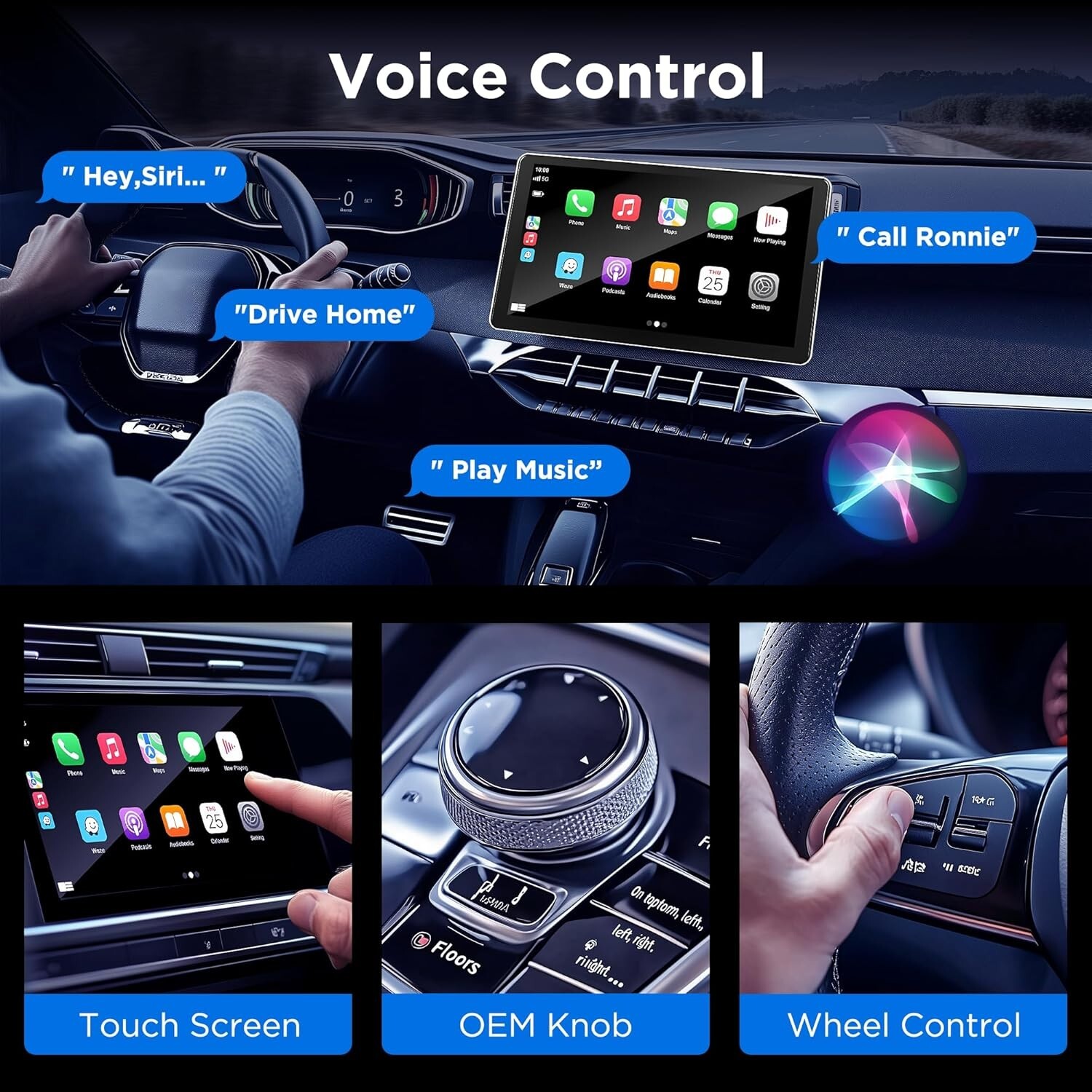 NEW Wireless CarPlay BY967D SEALED Plug and Play No Latency Wired to Wireless