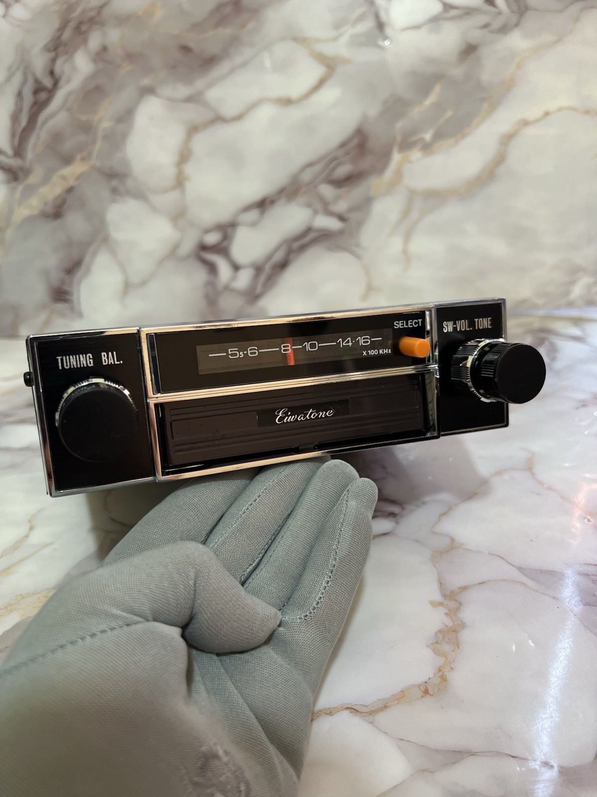 Vintage Eiwatone IRK-603A 8 Track Car Stereo Player Radio * Excellent Working *